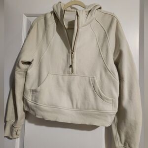 Scuba Oversized Half-Zip Hoodie